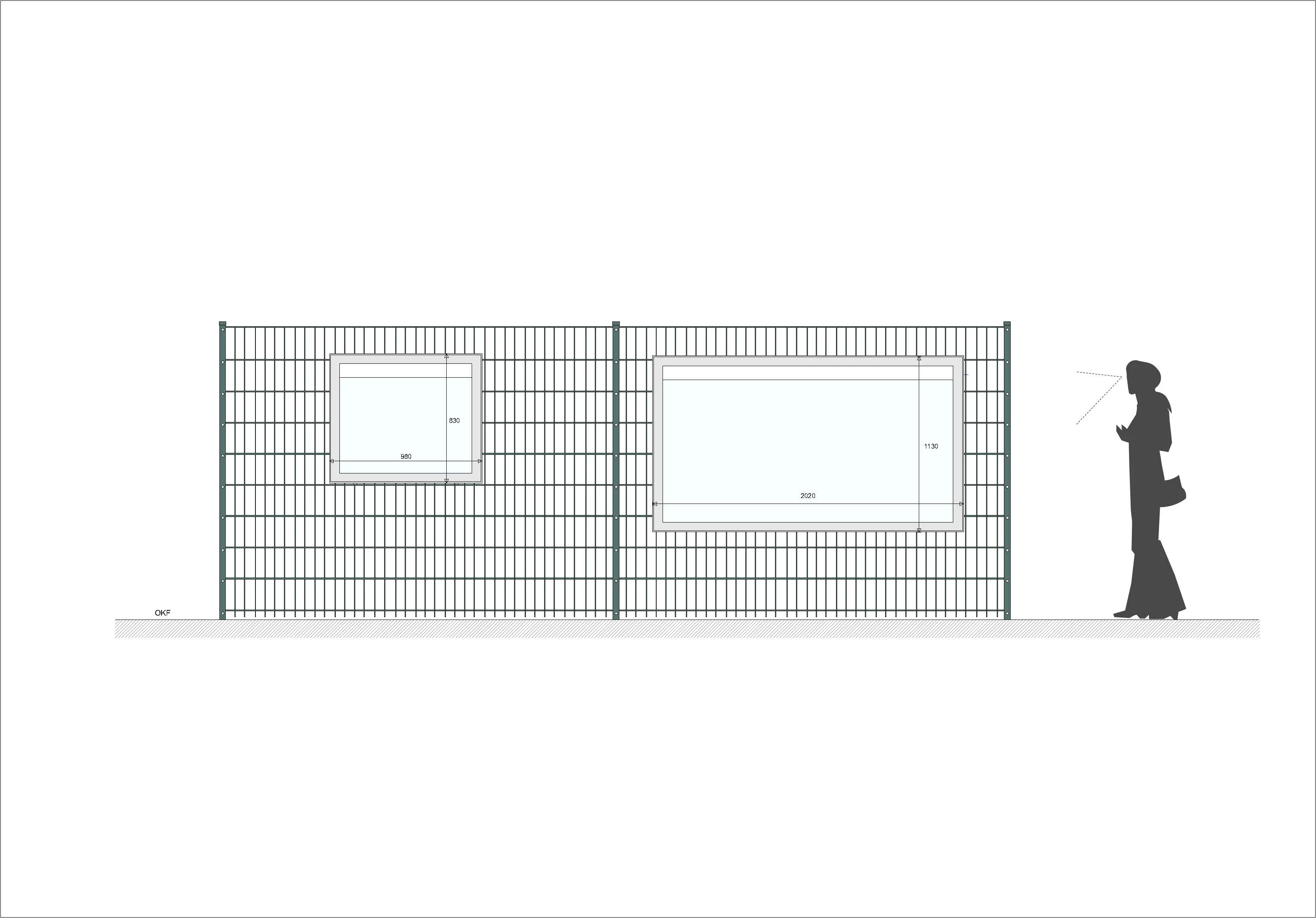 zaun, gabion, gitterzaun, fenster, panorama?
